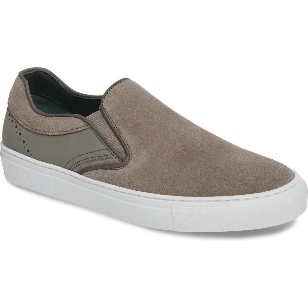 Ted Baker Reaine Brogued Slip-On Sneaker s…